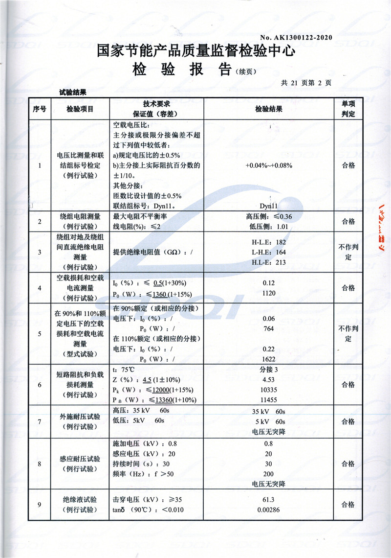 高低压试验报告-S11-1250大新大新大新油浸式变压器-2.jpg